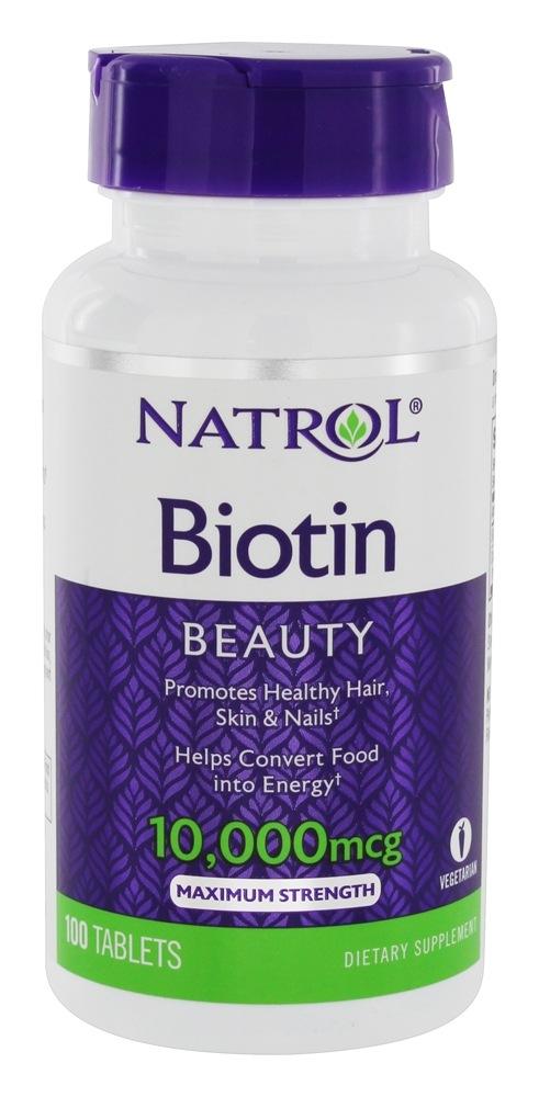 Natrol Biotin 10,000 mcg 100 Softgels