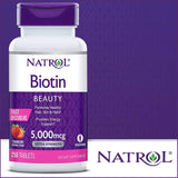 Natrol Biotin 5000 mcg 250 Fast Dissolve Tablets