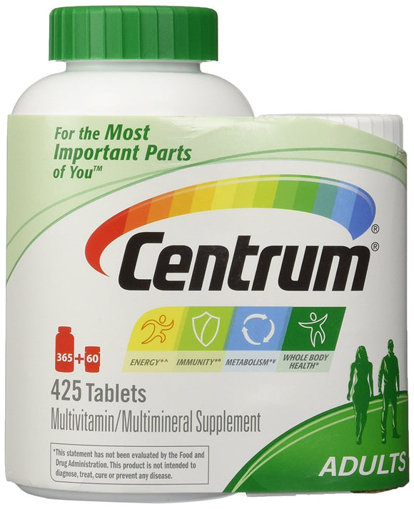 Centrum Adults Multivitamin, 425 Tablets