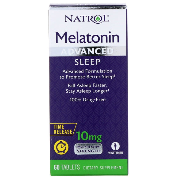 Natrol Melatonin Advanced Sleep 10mg 60 capsules