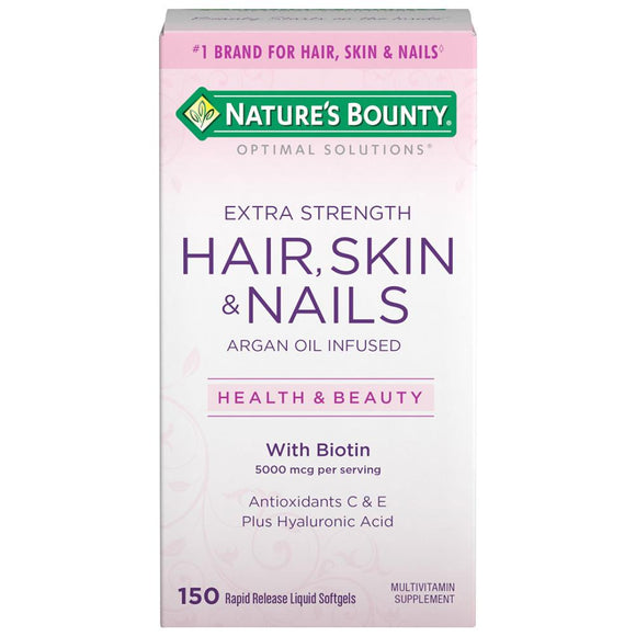 Nature's Bounty Hair, Skin and Nails, 150 Softgels
