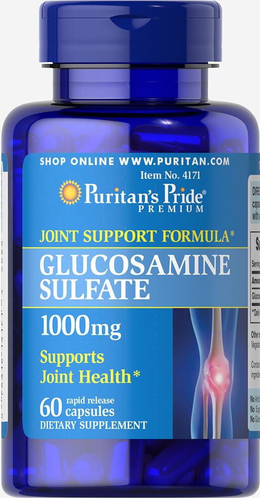 Puritan's Pride Glucosamine Sulfate 1,000 mg 60 Capsules