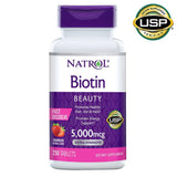 Natrol Biotin 5000 mcg 250 Fast Dissolve Tablets