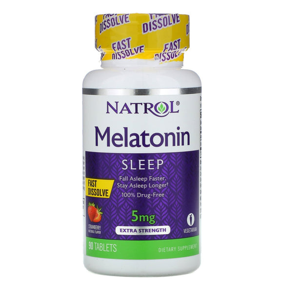 Natrol Melatonin 5mg 90 tablets Fast Dissolve